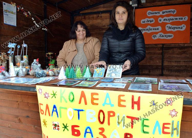 Децата от Дом „Марина“ събират за сензорна стая с ръкоделия в коледния базар