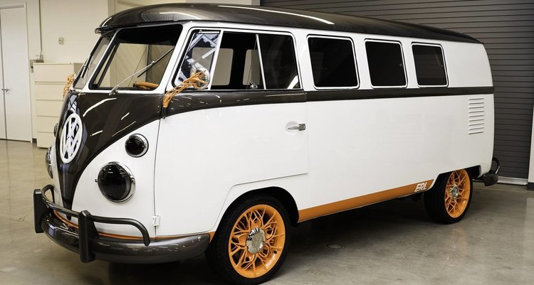 VW Type 2 е е-версия от бъдещето на микробуса-икона