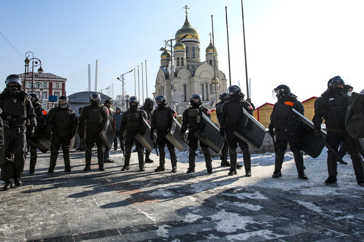 Над 260 души са задържани при протести в Русия в подкрепа на Навални