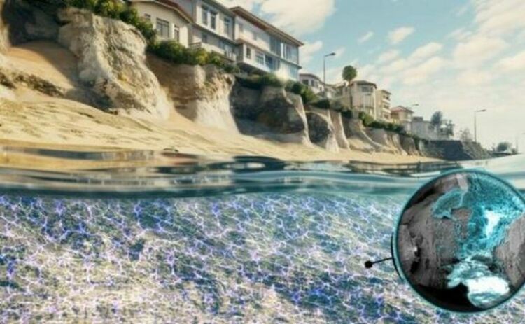 Учени пускат ток в пясъка, за да спрат ерозията на крайбрежието, създавайки естествен цимент
