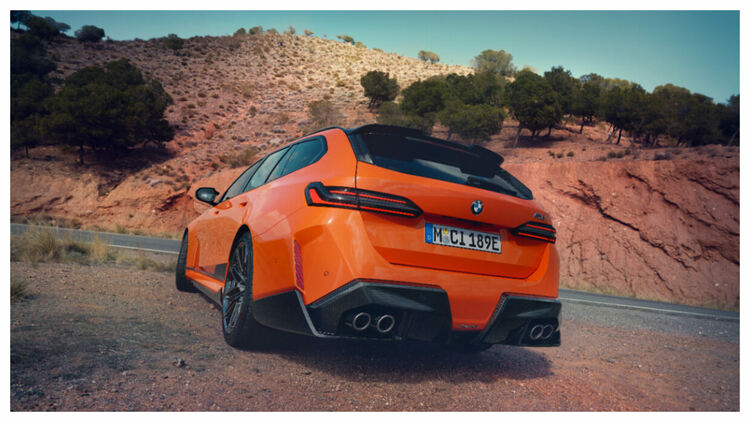 Карбон, много карбон за BMW M5 Touring