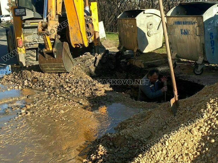 Заради ремонти на главен водопровод за ден без вода остават 1 град, 4 квартала и едно село в димитровградско