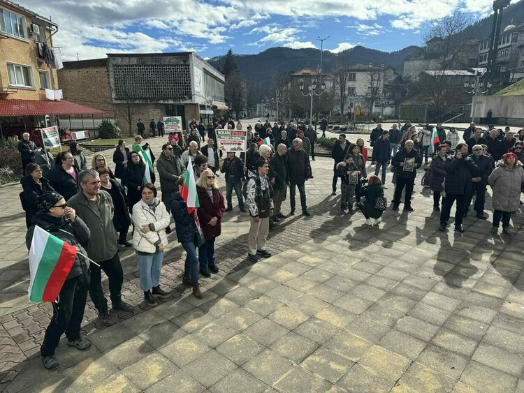 Нов протест в Смолян срещу сеч на гора и фотоволтаичен проект в кв. Устово