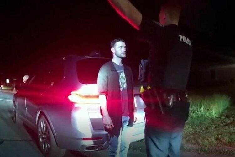 Излезе скандално ВИДЕО от ареста на Джъстин Тимбърлейк