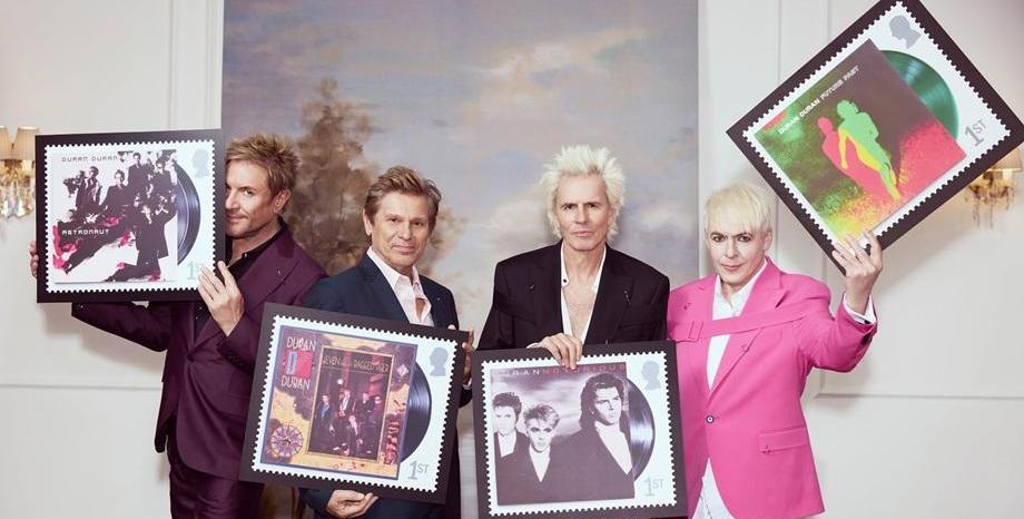Серия от пощенски марки в чест на Duran Duran