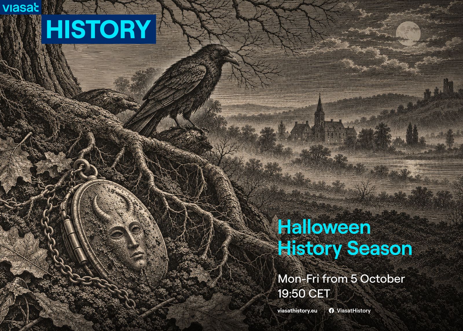 Сезон на историята на Хелоуин по VIASAT HISTORY